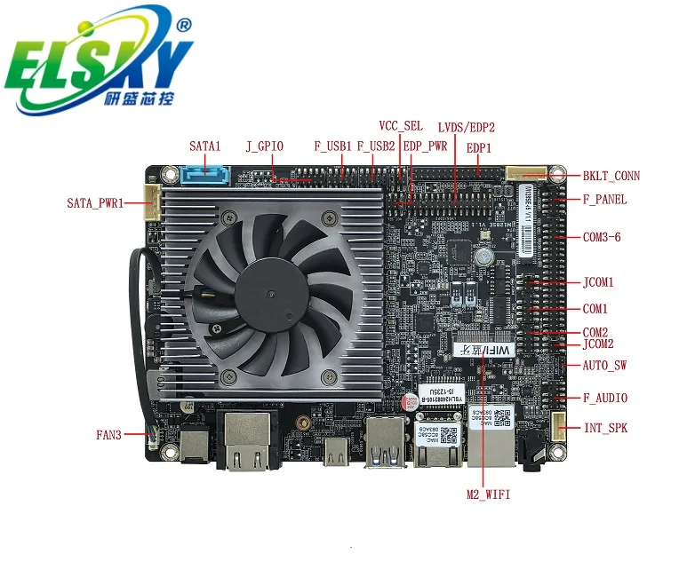 Материнская плата Elsky 3 5 дюймов с Intel Alder Lake 12 опционально Raptor 13 CPU Max поддержка 32G памяти