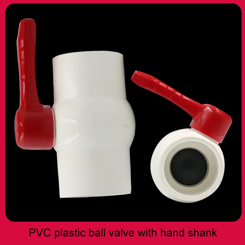 
Factory wholesale plastic Chinese supplier PVC ball valve for pipe connection easy to use water valve 