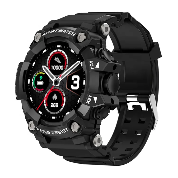 
2021 New T6 Fashion Outdoor Sports Watch BT Calling Camouflage Smart Watch 