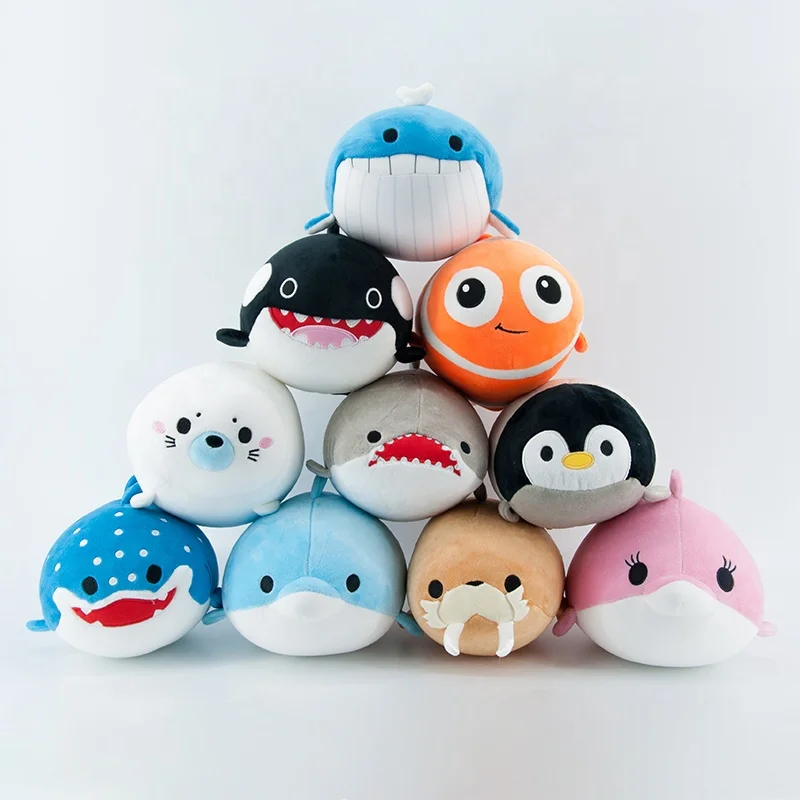 Custom stuffed sea lion baby seals stuffed animal plush toys