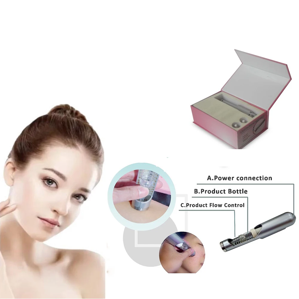 Electroporation mesotherapy machine  Skin Tightening Face Lift Microcurrent facial toning device