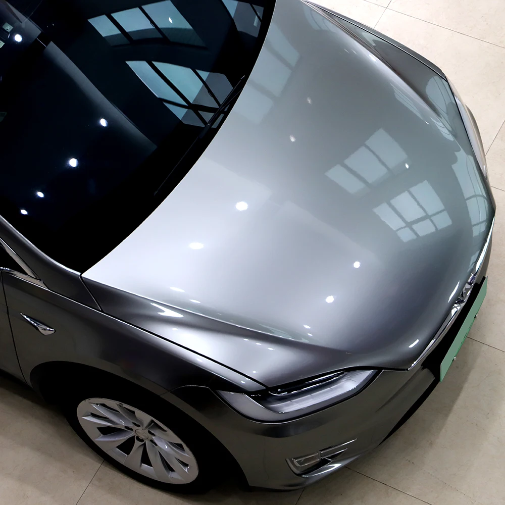 CARLAS Latest Upscale Colorful Choice Car PPF TPU Car Color Changing Film Liquid Matte Grey Silver wrap film wrapping film