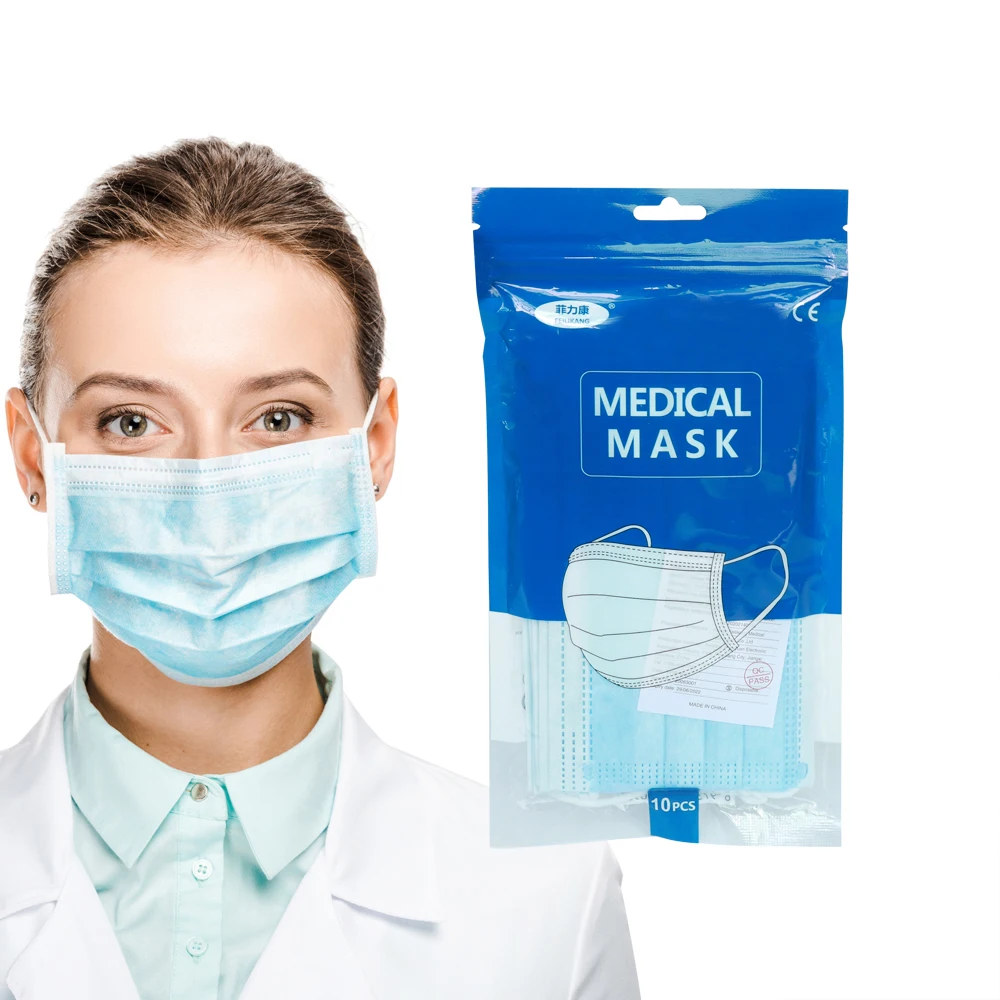 Dutch Warehouse Spot DDP Price BFE 98% Disposable Surgical Mediacl Face Mask For Sale