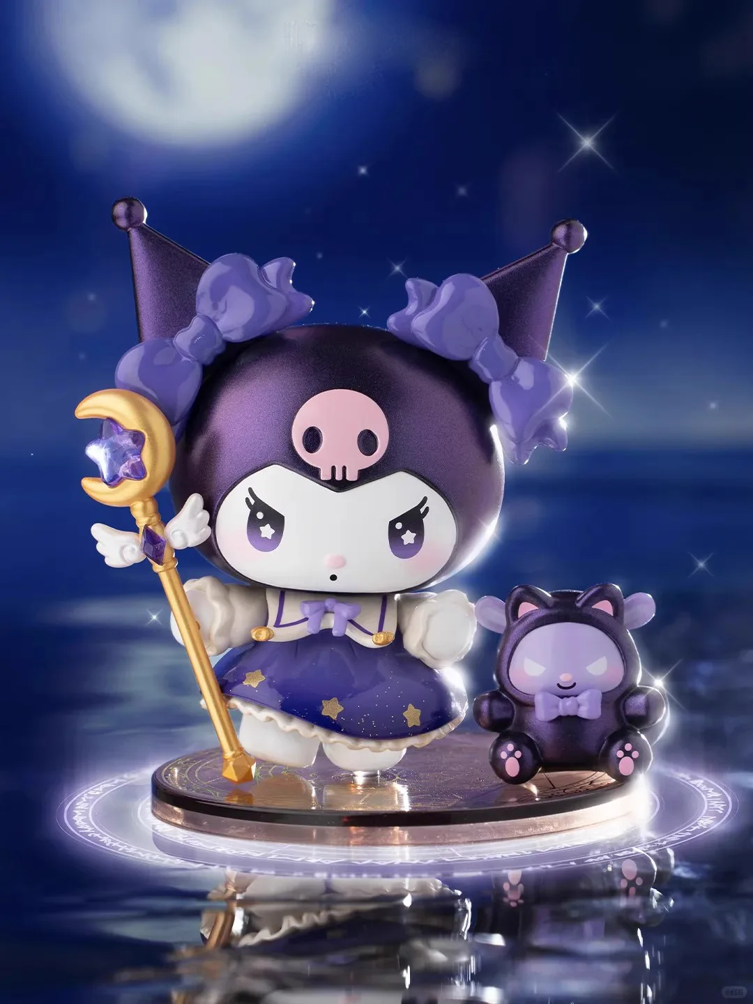 YE789 Genuine Sanrioed Starry Night Party Magician Series Trendy Toy Figurine Decoration Blind Box