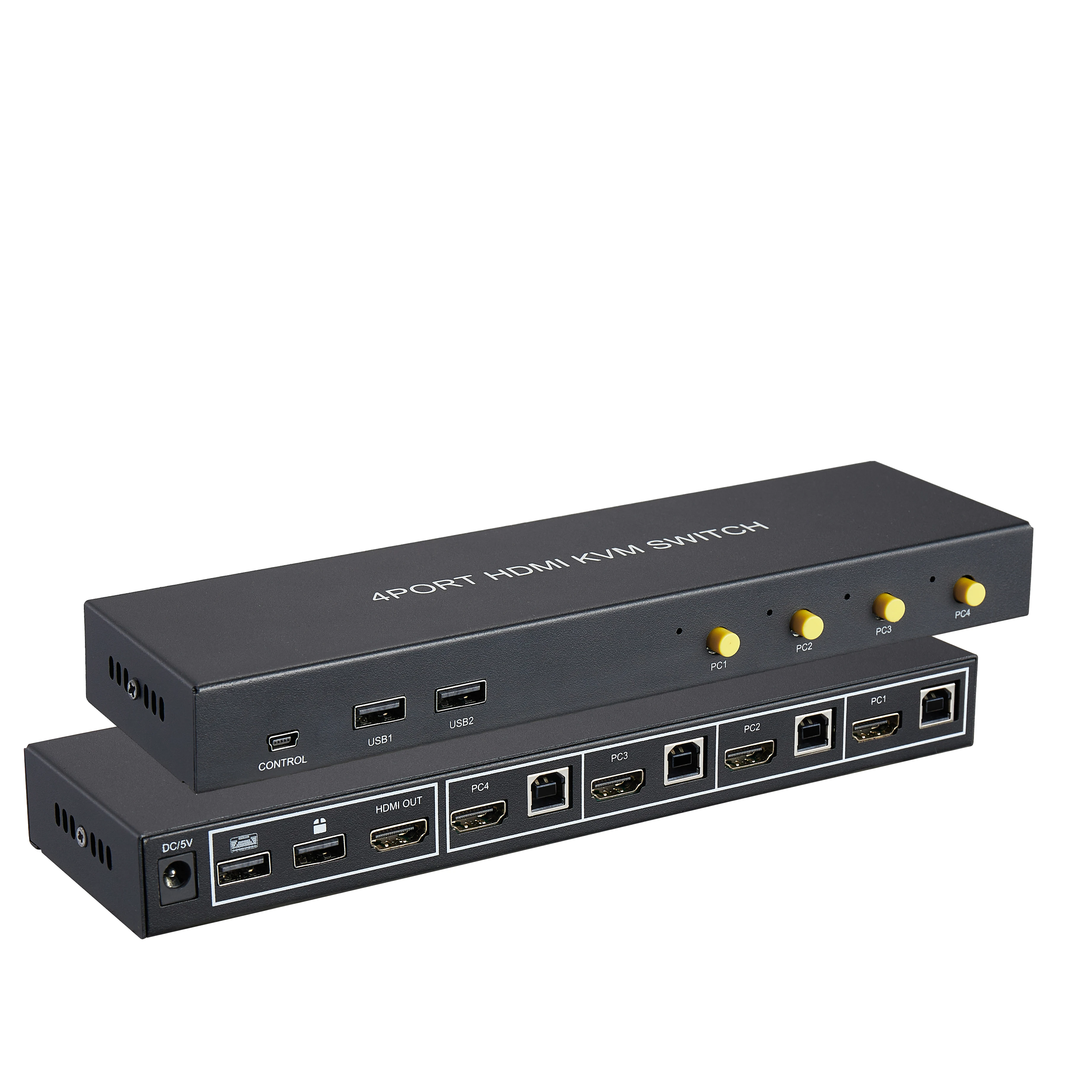 4 порта KVM HDMI переключатель с поддержкой 4K @ 60 Гц HDCP2.2 USB 3 0 клавиатура мышь настольная горячая