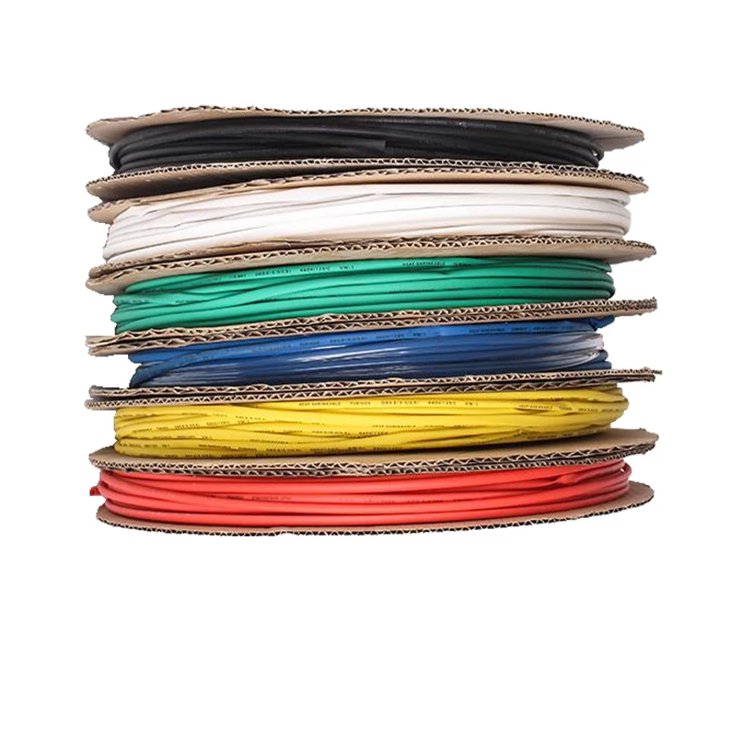 High Quality heat shrinkable tube Single Wall Polyolefin flame retardant tube insulation  tubing Automobile Heat Shrink Tube