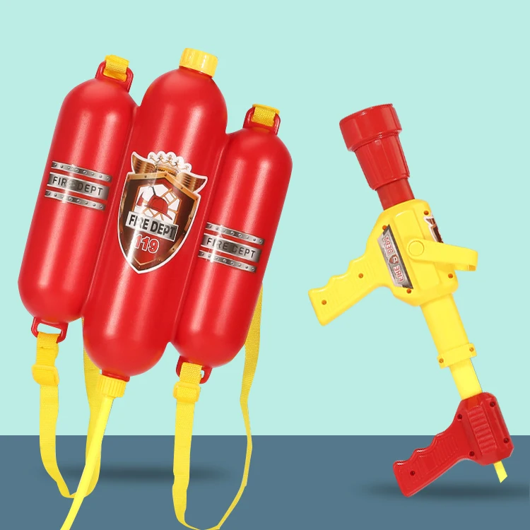
Outdoor Summer Sport Toys Fireman Backpack Water Shooter And Blaster High Pressure Summer Water Gun Game Toys 