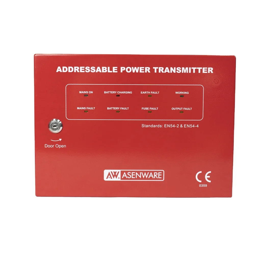Addressable Power Transmitter use with AW-FP100 AW-FP200 addressable fire alarm system