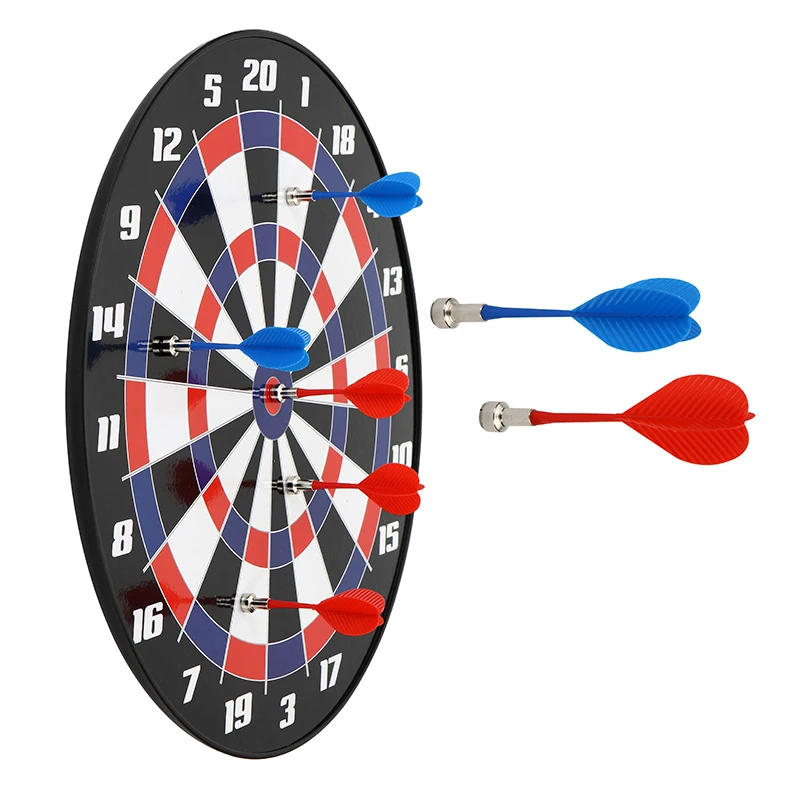 Plastic Magnetic Dartboards For Kids Indoor Magnetic Dart Board Game For Children