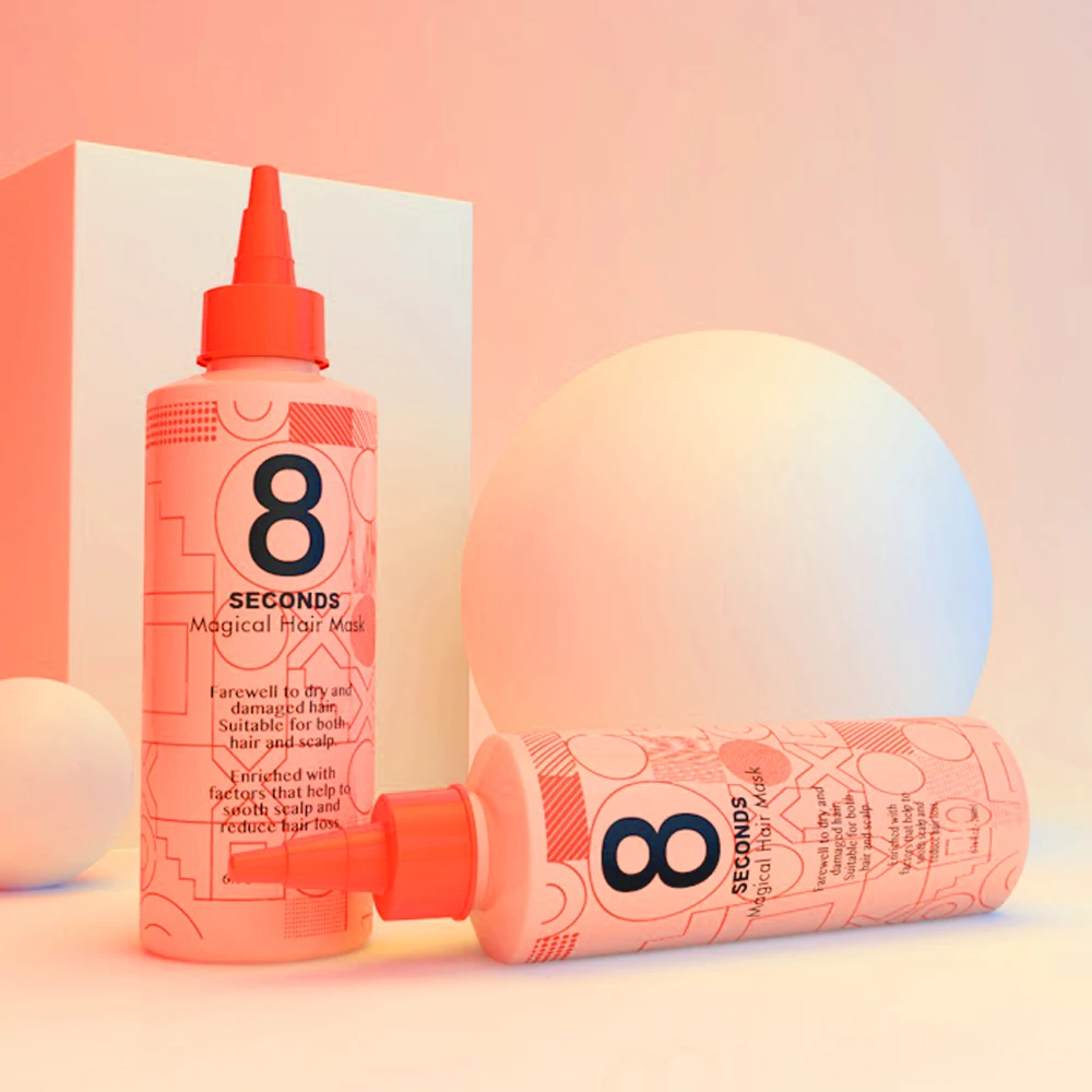 New formula 8 Seconds  magical hair treatment private label products with low price