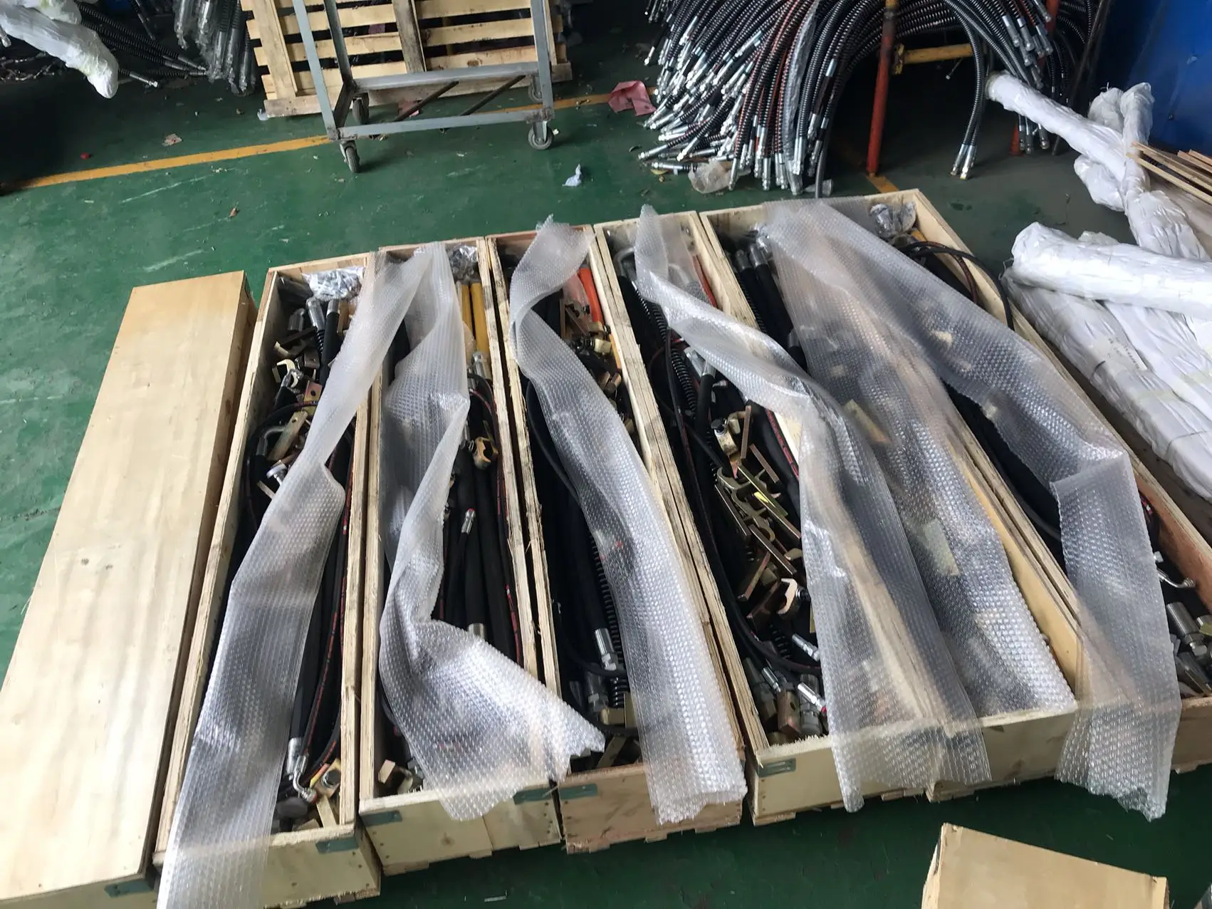 PC200 excavators hydraulic pipeline kit for install hydraulic breakers