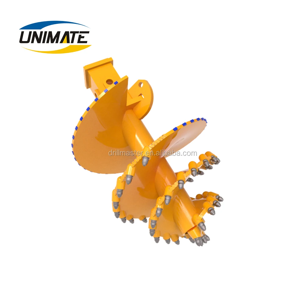 
Rock and flat drilling tools drilling auger, auger drilling bucket manufacturer direct supply 