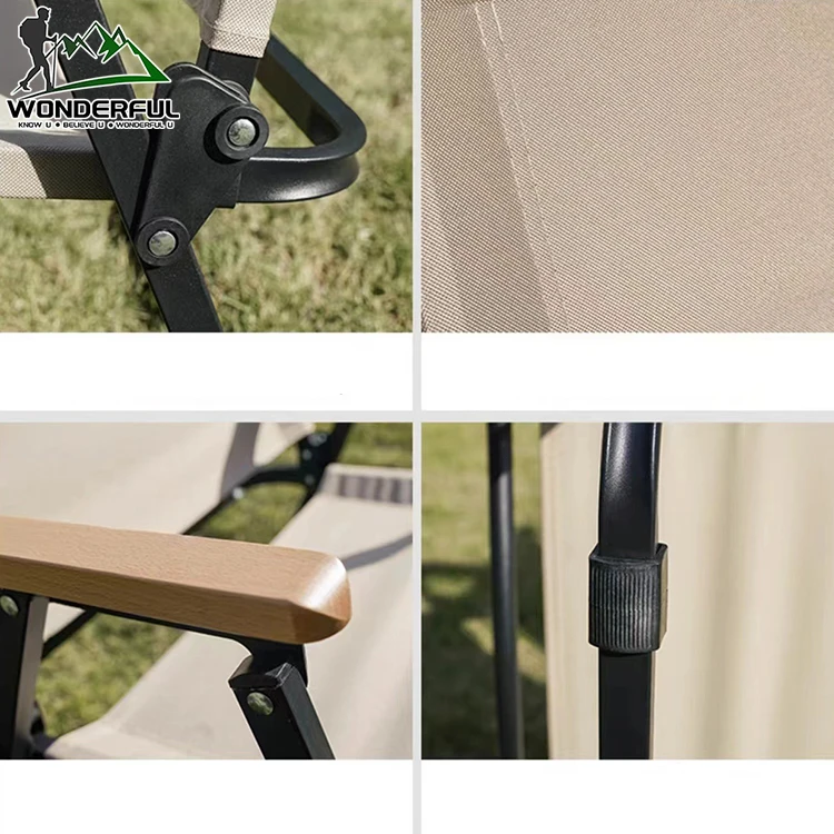 Collapsible adjustable reclining custom design logo printed outdoor beach backpack large quality portable camping chair supplier