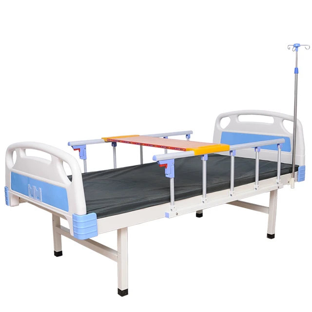 High Quality Cheap Iron Head Hospital Bed With Mattress