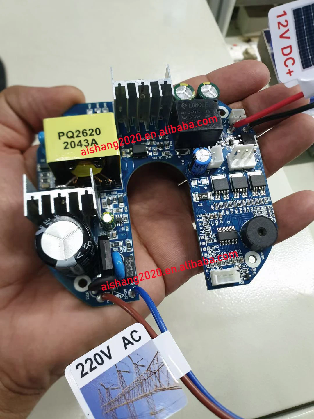  Контроллер потолочного вентилятора печатная плата 60 Вт AC DC Kit пульт дистанционного управления bldc
