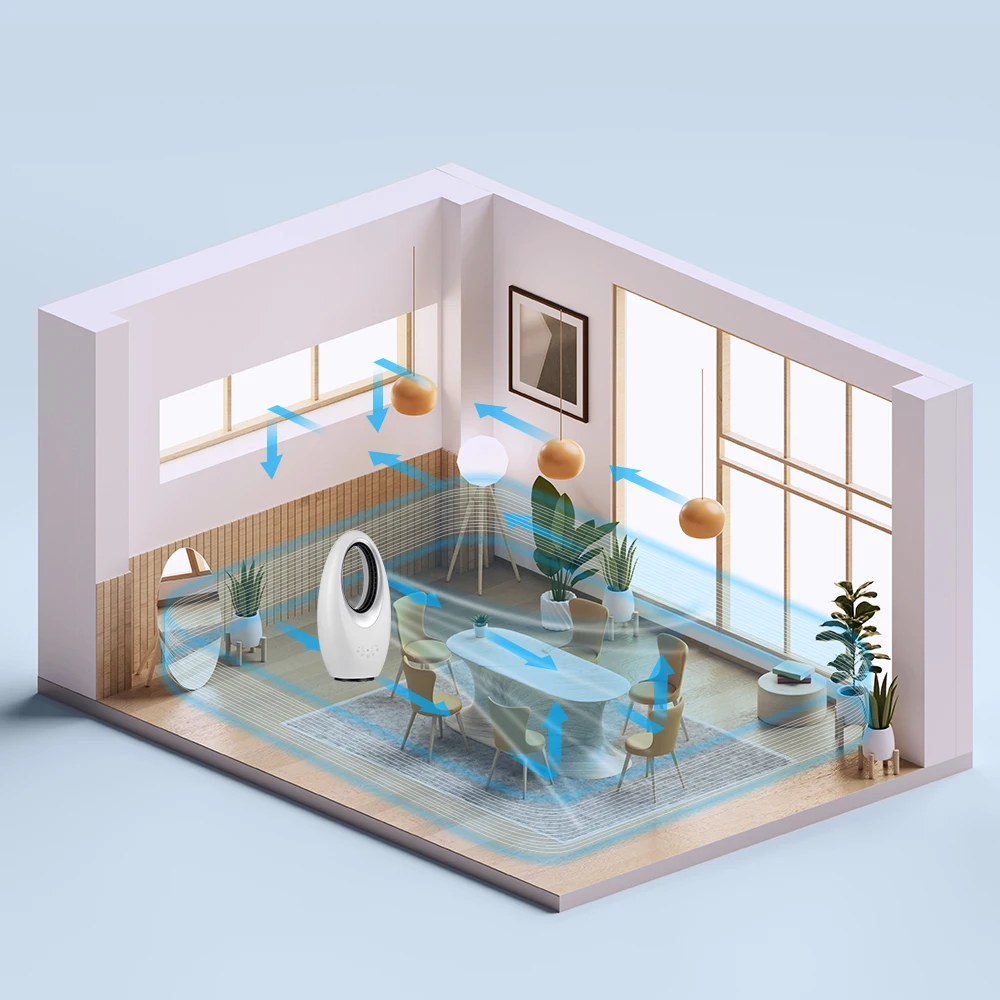 Wholesale Electric Cooling Fan Room House Personal Bladeless Fan