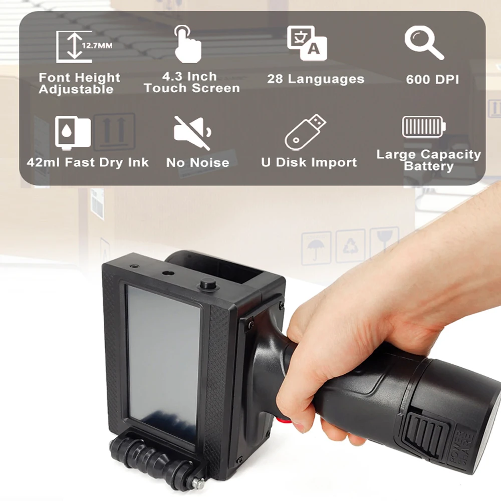 Best Quality Expiry Date Code  packaging machine date handheld inkjet printers