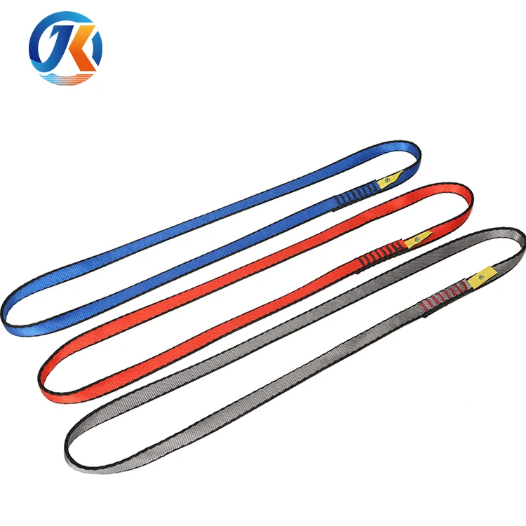 Rock climbing slings 30cm 60cm 120cm 22KN 16mm 18mm Nylon webbing Runner Sling Climbing Sling