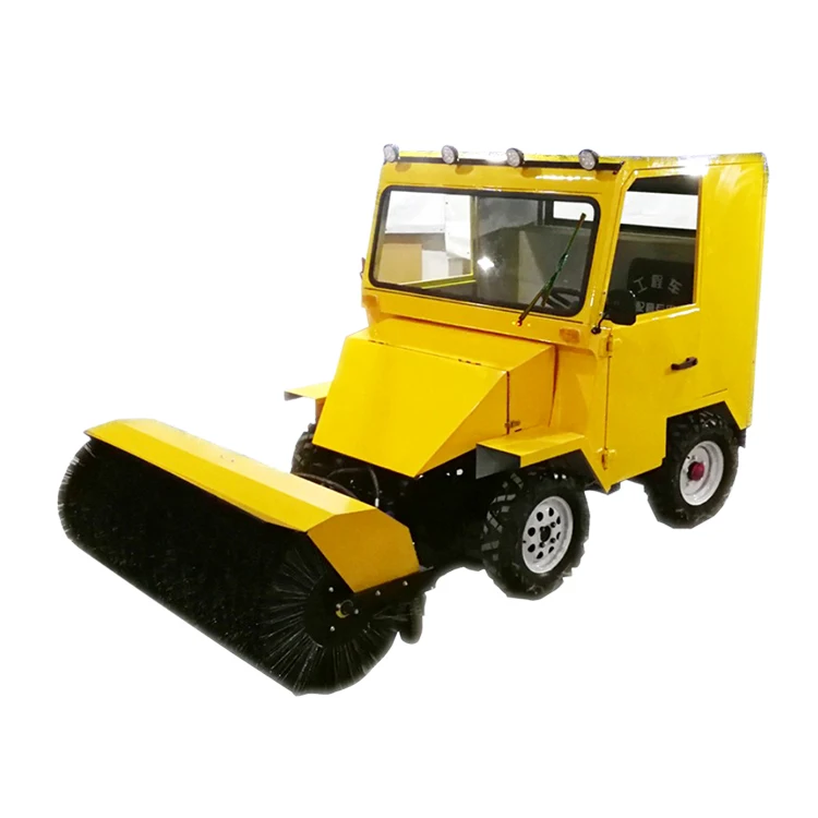 wheel loader snow blower for ride on mower mini front loader snow blower snow sweeper brush machine