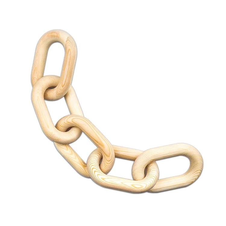 Декоративная деревянная звеньевая цепь, эстетический деревянный дом, деревянная деревенская цепочка Декор