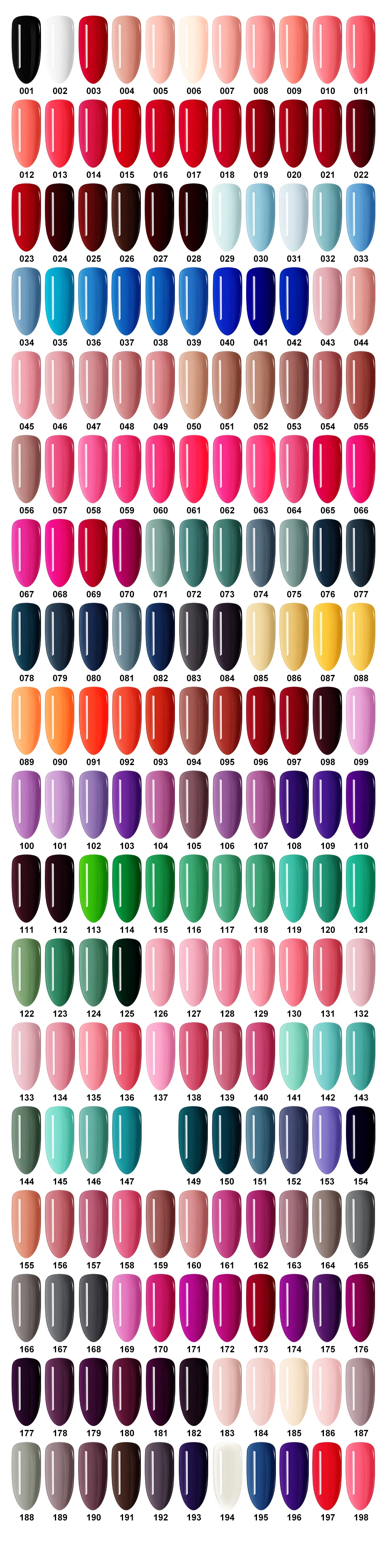 BOLANYA Wholesale Nail Gel Supplier OEM Bottles Private Label Colors Soak Off Led nails polish color uv gel