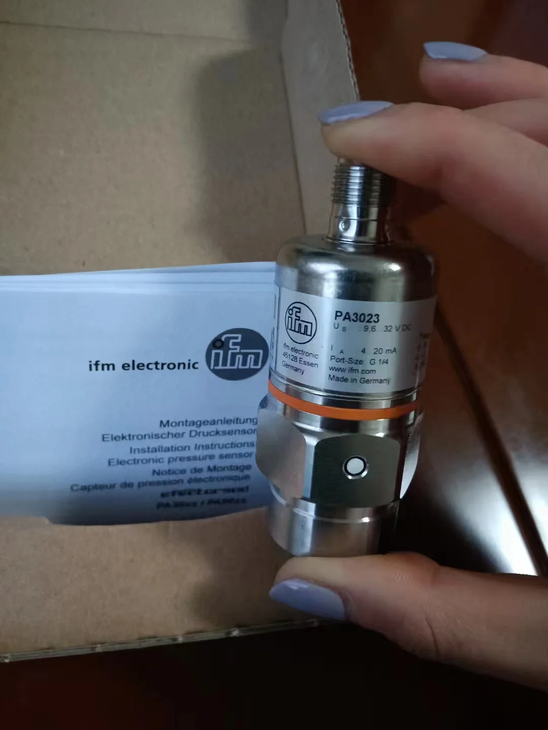 Pressure transmitter with ceramic measuring cell PA3023