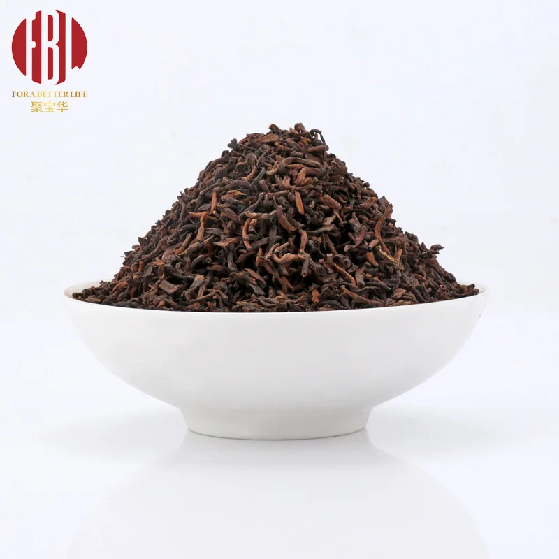 Chinese Slimming Tea Palace Grade Ripe Pu Erh Tea Loose Leaf