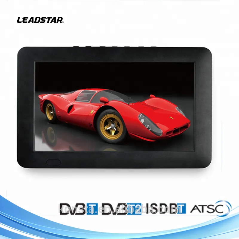 Recharge FreeView Pocket LCD LED Portable Mini Digital 1080P HD Radio FM Flat Screen TV Monitor Digital Tuner 7 9 Inch