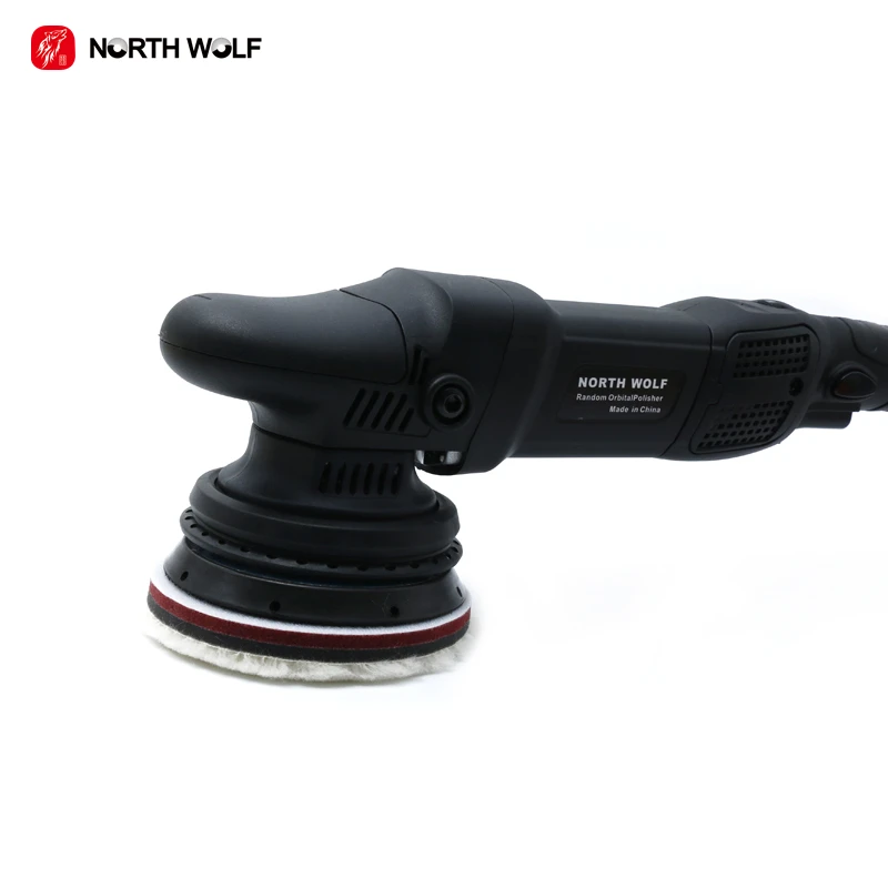 North Wolf Double Color Foam Layer Wool Buffing Pad 5ln Polish Pad Car Aggressive Wool Cutting Pad