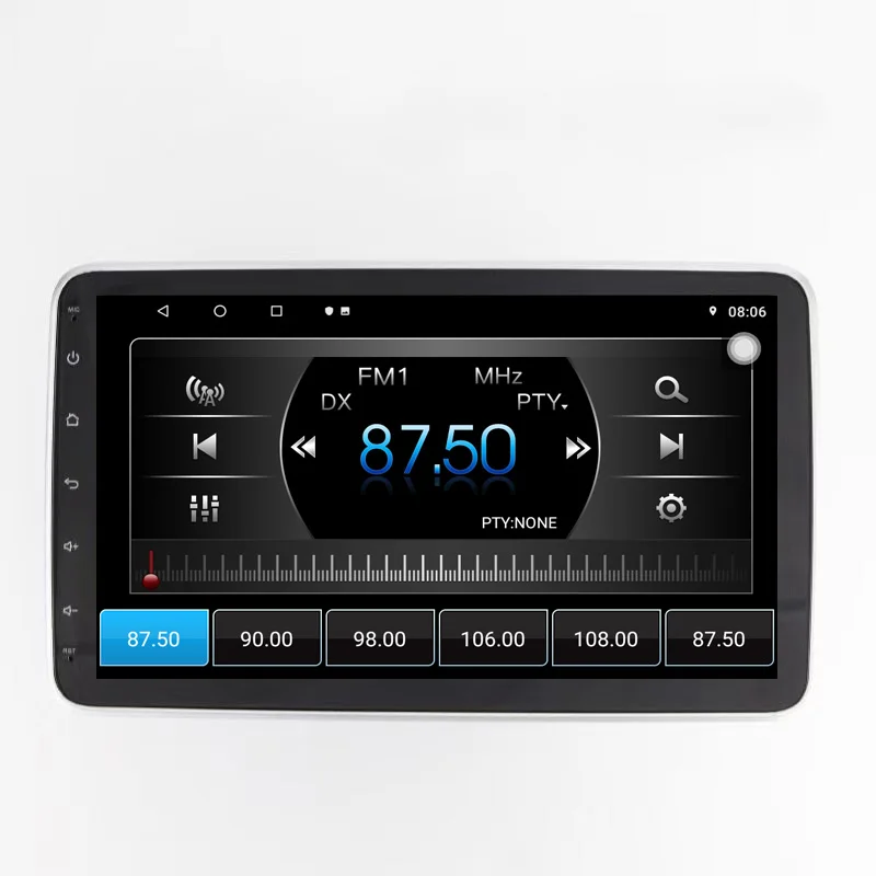  Двойной Din 10 дюймов Android универсальный автомобильный DVD стерео с gps навигации BT