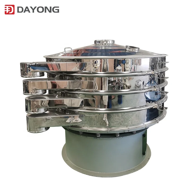 Red yeast powder large capacity resin vibrating screen separator
