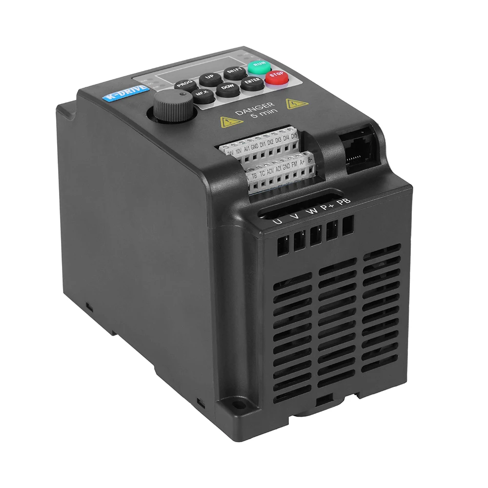 EMC Filter Built In Brake Unit Small Power VFD, AC Motor Drive For motor controller