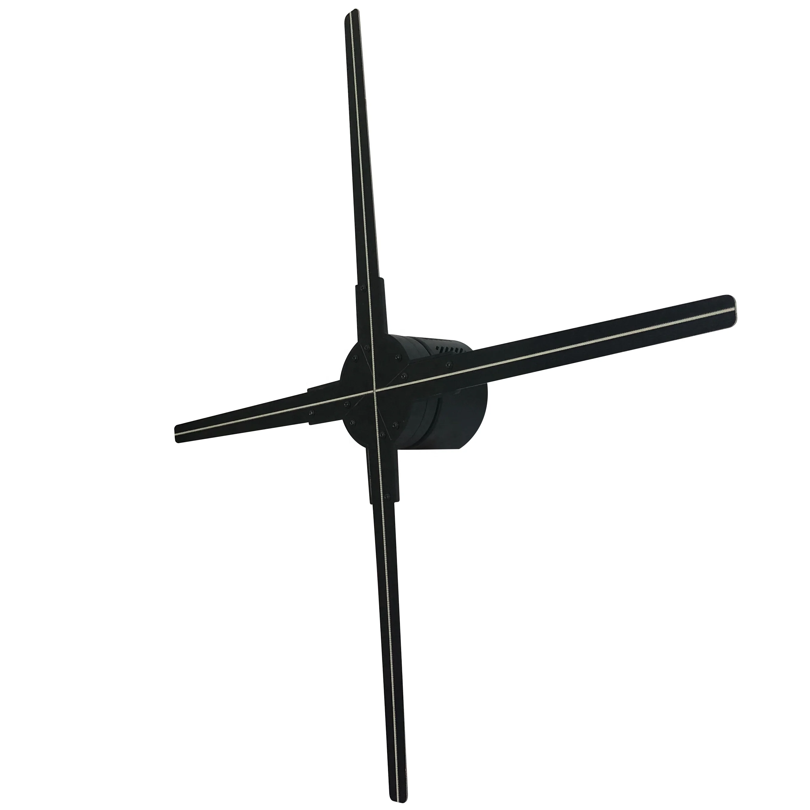 60cm 3d led hologram projector 3d halogram advertising fan projector led fan advertisement