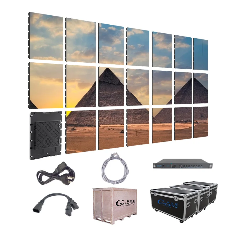 Advertisement Indoor small pixel rgb full color P1.86 P2 P2.5 led video wall digital display screen board panel module