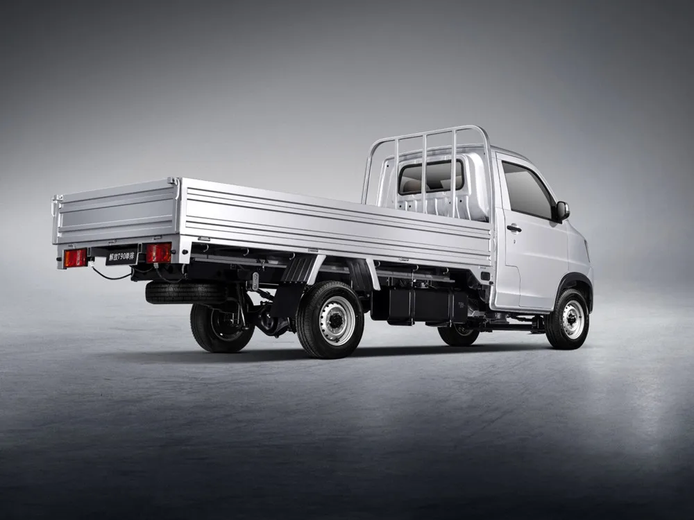 T90 LHD Euro 6 gasoline single row lorry van cargo trucks