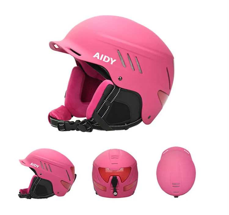 Лыжные шлемы с высокой ударопрочностью, для детей, молодежи, взрослых, унисекс, OEM ABS, высокая плотность, EPS, для горного сноуборда