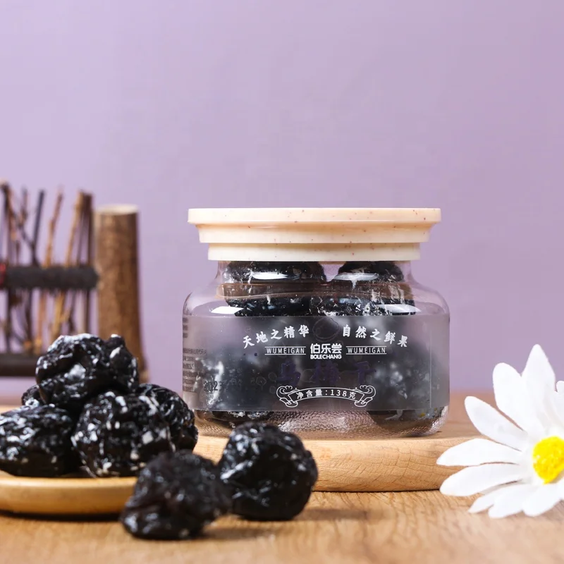 Customized Wholesale Dried Fruit Sweet Sour Plum Various styles Preserved Dried Prunes Variety of flavors candied Dried prune
