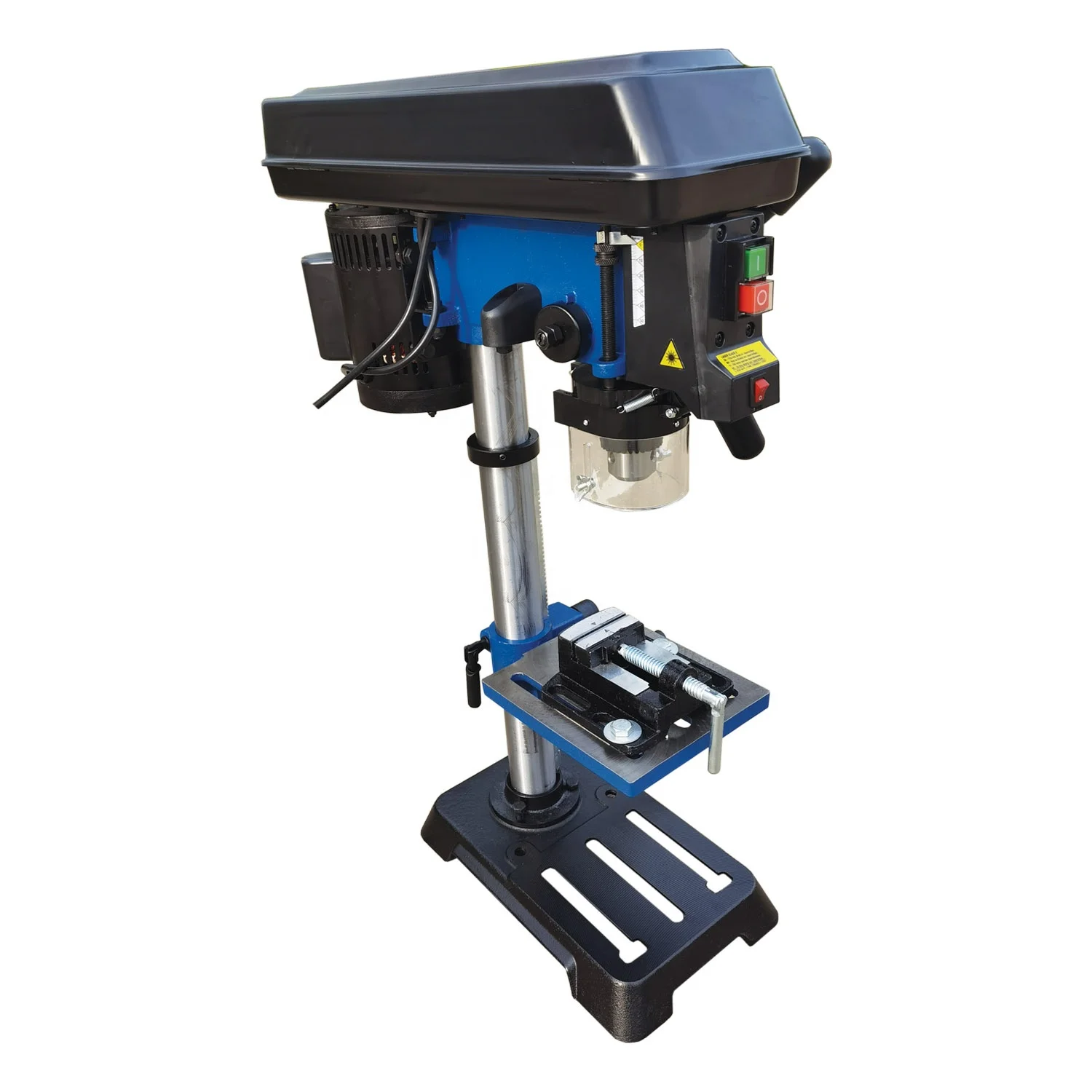 Item#DP2501A Small Benchtop Drill Press with Laser Guide and Vise