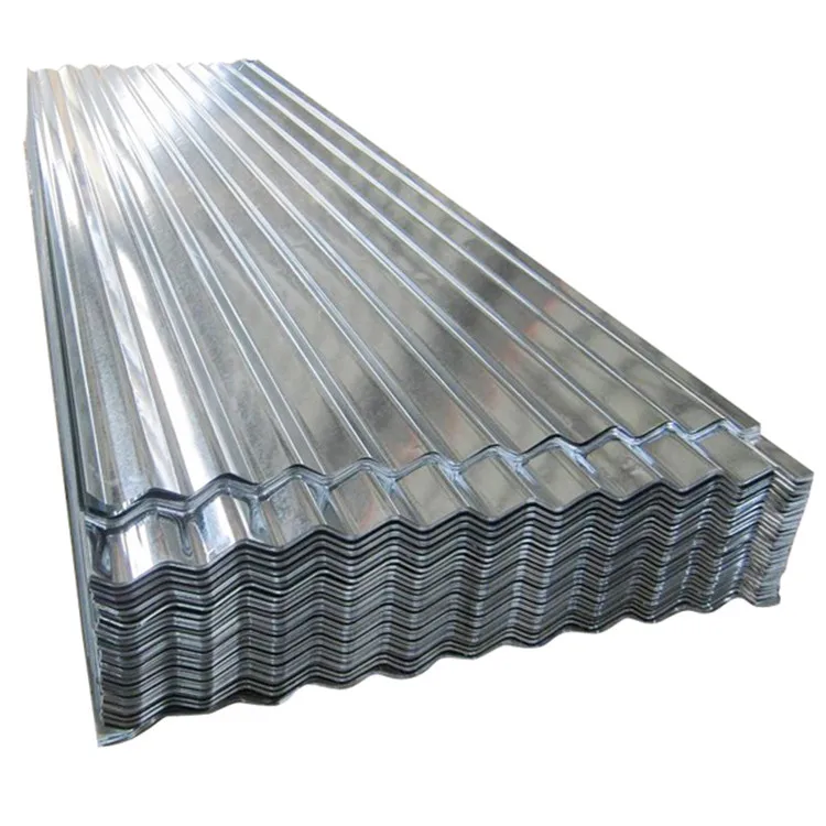 Factory low price galvanized Zinc Coated corrugated steel metal roofing sheet