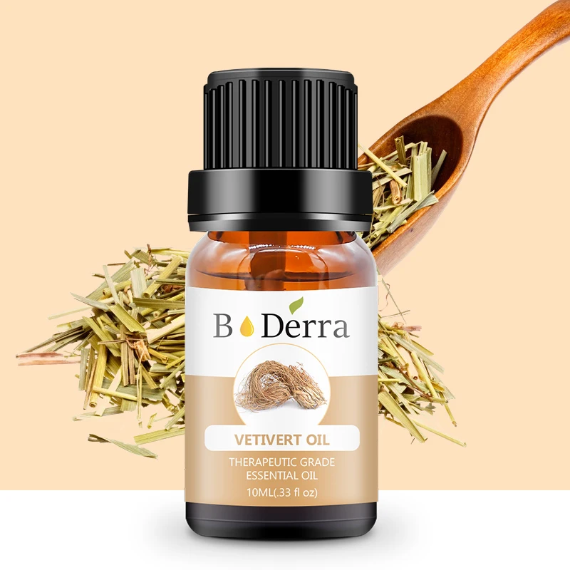 Manufacturer Supply Bulk Price Massage Spa Oil 100% Pure Vetiver Root Essential Oil