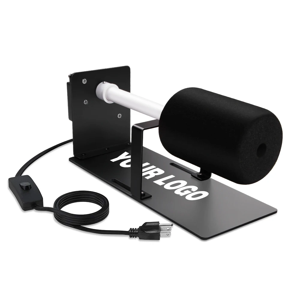 Бесплатная печать логотипа, кружка, вращающийся стакан, набор двигателя, многоуровневый деревянный металлический стакан, вращающийся механизм, двойной для домашнего творчества