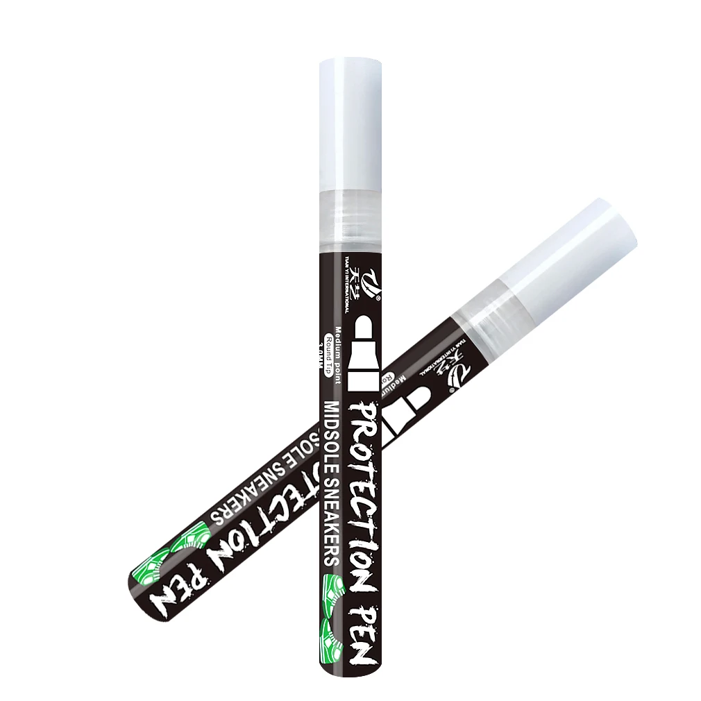 Custom Shoe Protector Waterproof Midsole Marker Sneaker Paint for Prevent Soles Oxidation Leather, Canvas, Suede & Knit Shoes