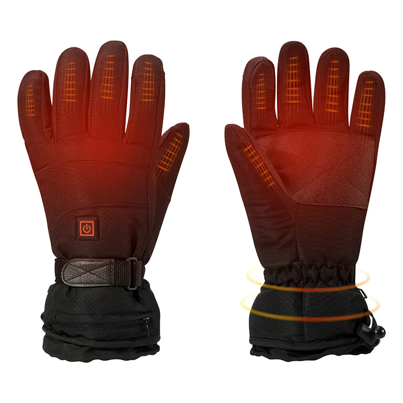 Winter gloves, heated gloves designed for winter ,rechargeable heated gloves