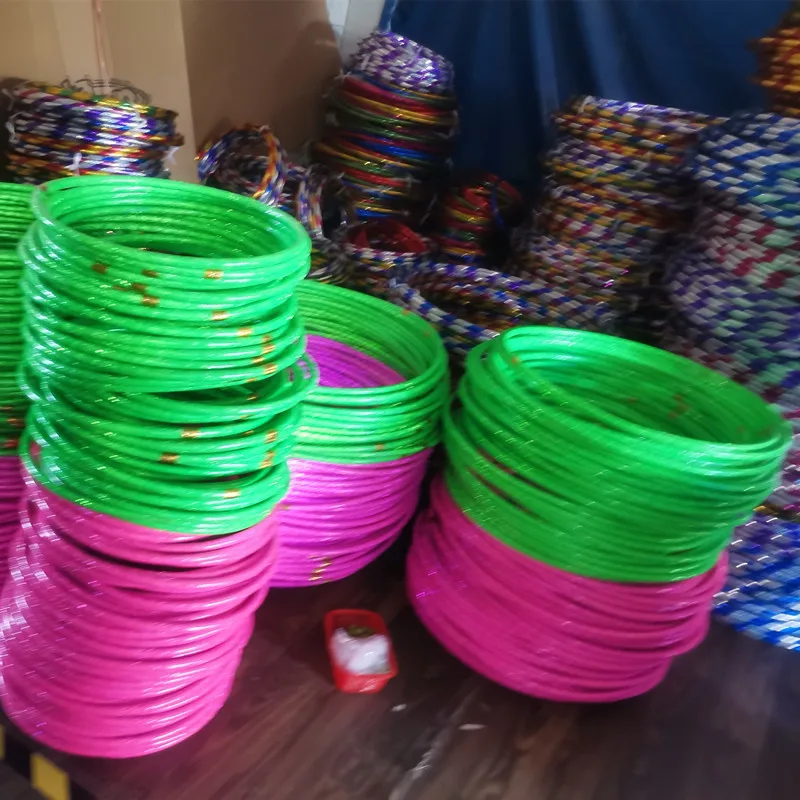 Factory direct sales Glitter Hula Fitness Hoop For Children Kids