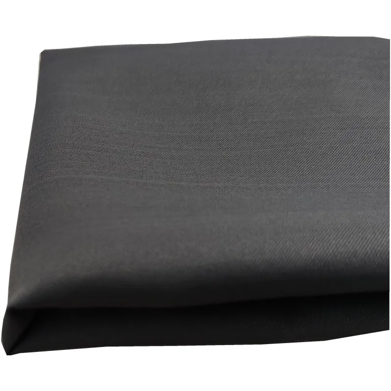 Direct sale 100% polyester fabric 75*85 woven breathable wear-resisiting soft durable  white stripe leli fabric