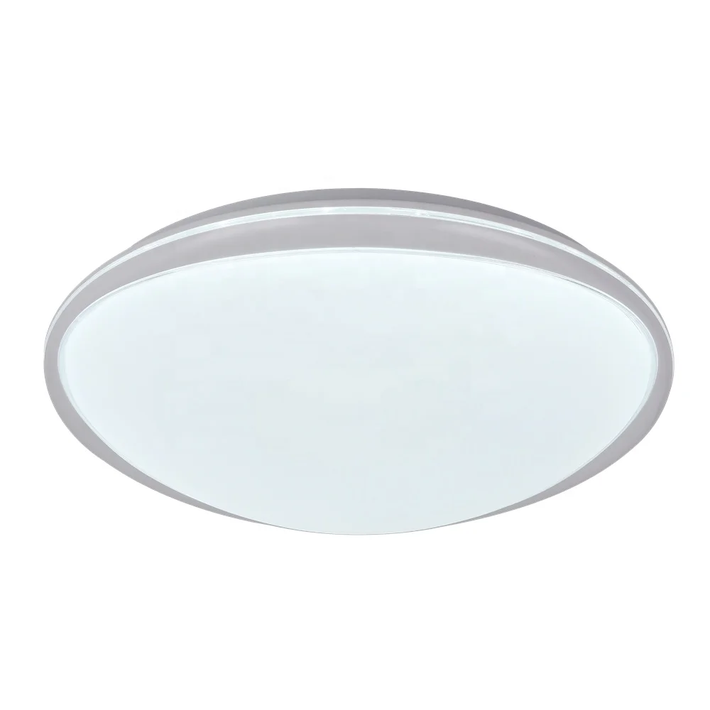 Oval shape RGB led ceiling lamp 24W color changing dimming remote control led recessed ceiling light living room bedroom hallway