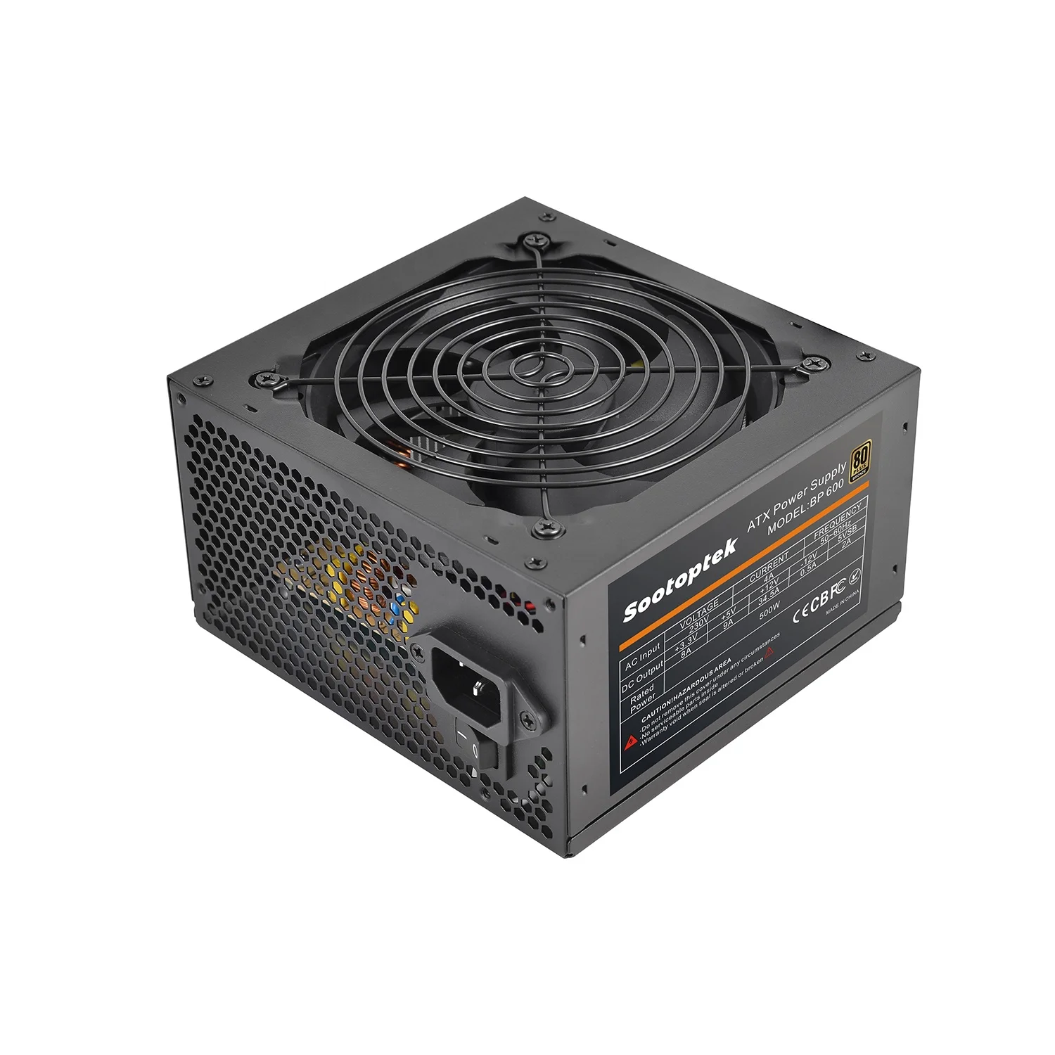 China Manufacturer Modern Atx PC Gamer Power Supply Desktop real 500W fully voltage