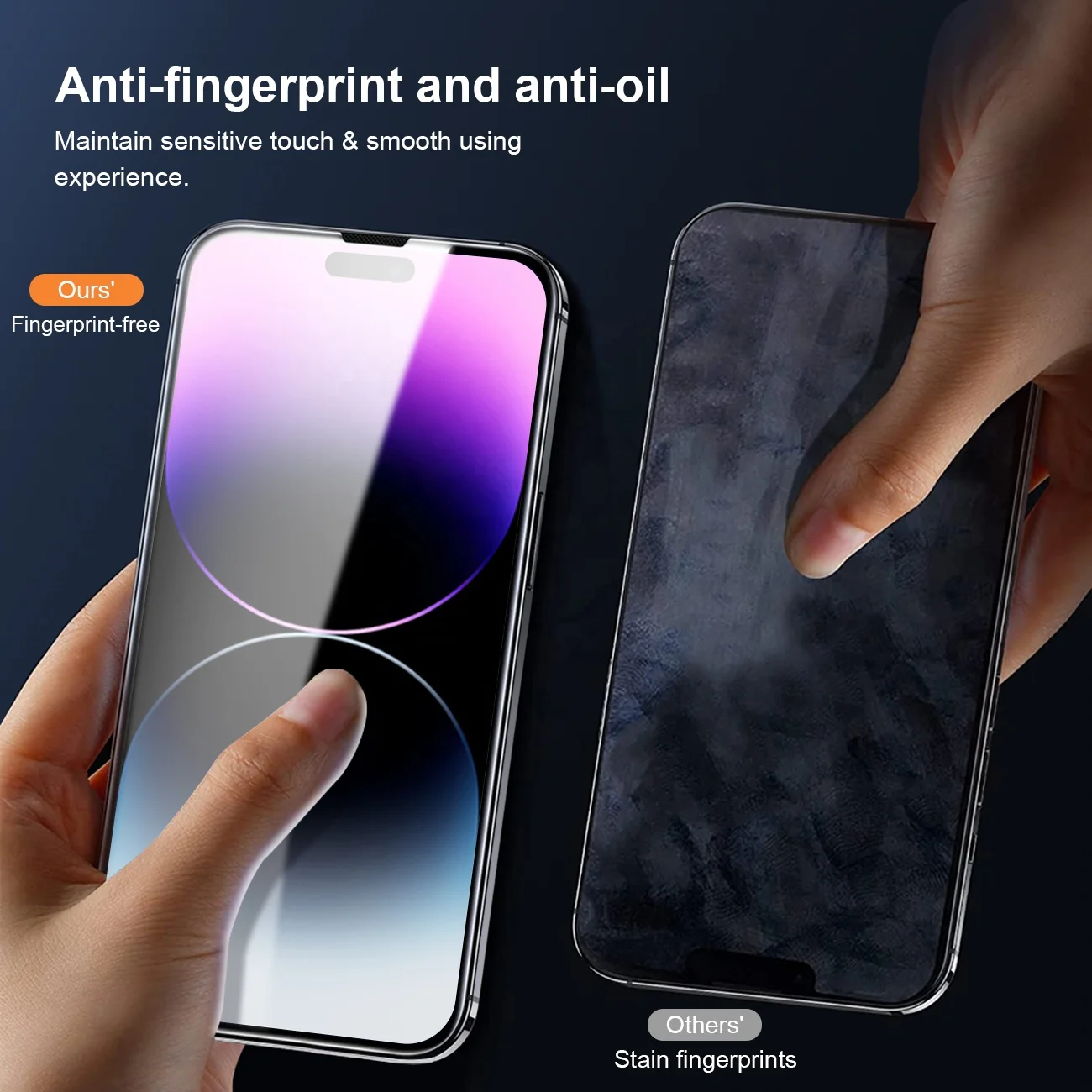 9h explosion-proof mobile phone toughened film full glue tempered glass for iphone 14 13 12 11 xs max xr screen protector 3 pack