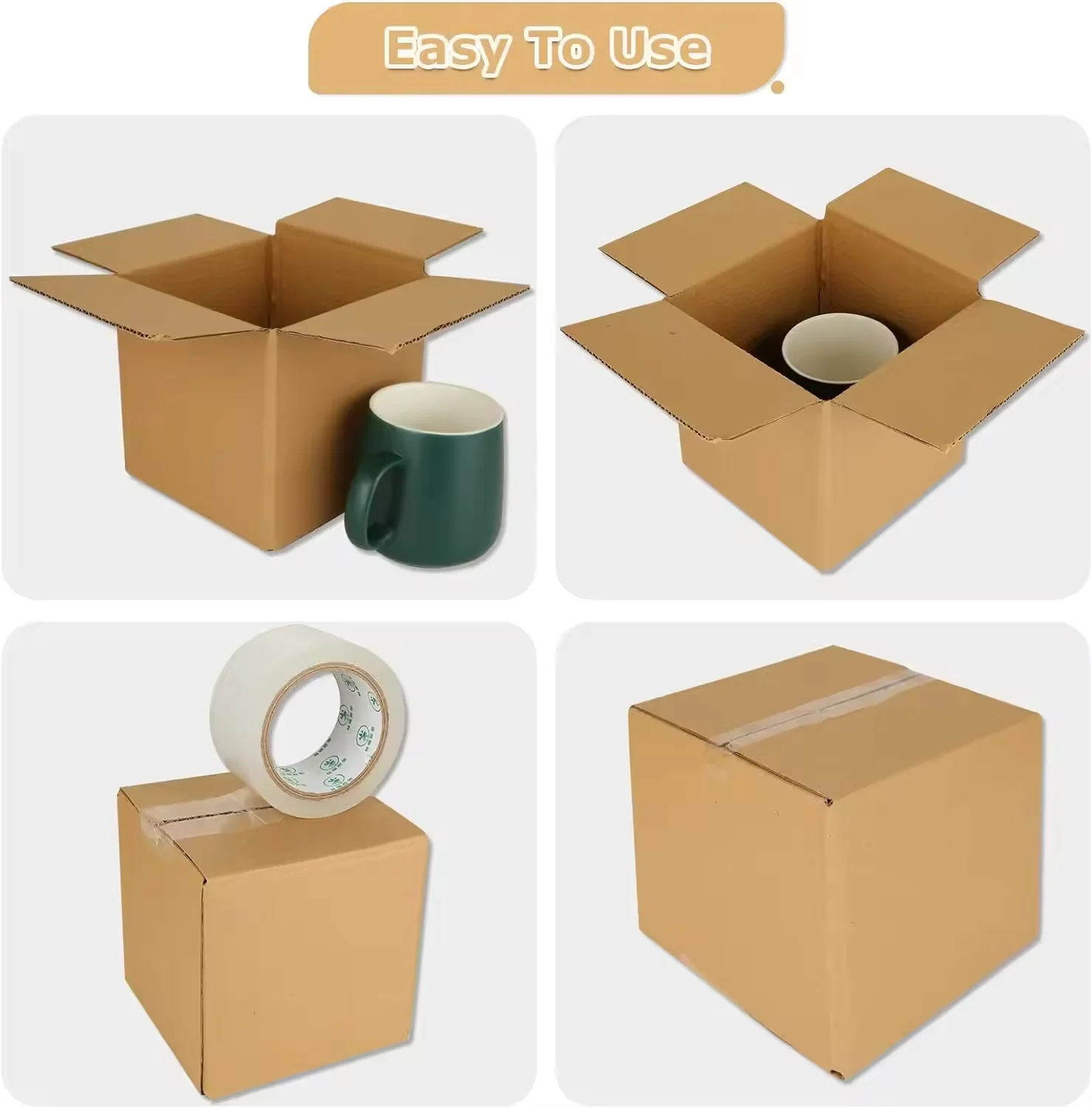 Factory Recycled honeycomb board high strength Corrugated Paper Sheet E Flute 3 5 7 ply corrugated cardboard sheets
