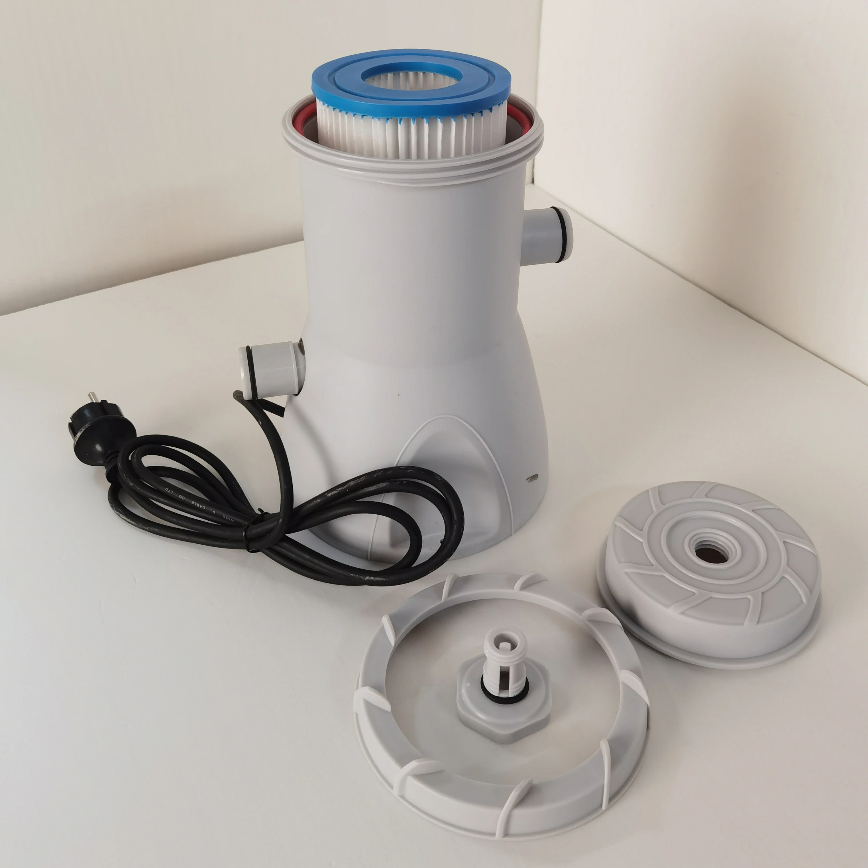 Ice bath water pump with filter for recovery chiller water filter build in water pump for swimming pool